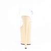 Pleaser - FLAMINGO808 KnöchelriemenSandale, Poledance Schuhe - Pole dance schuhe - Creme/Transparent Product image